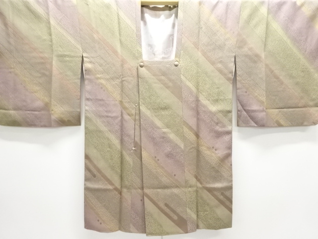 JAPANESE MICHIYUKI COAT / DIAGONAL STRIPE